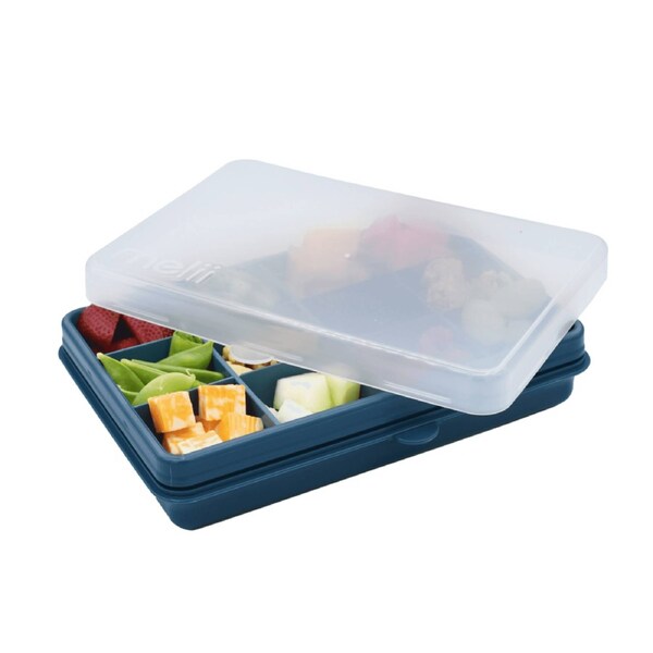 Melii Luxe Snackle Box - Blue Blue