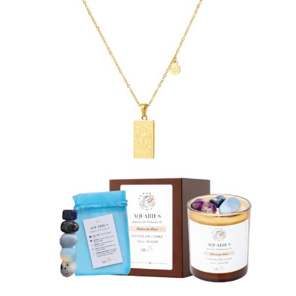 Silk Oil of Morocco - Celestial Zodiac Gift Collection aquarius