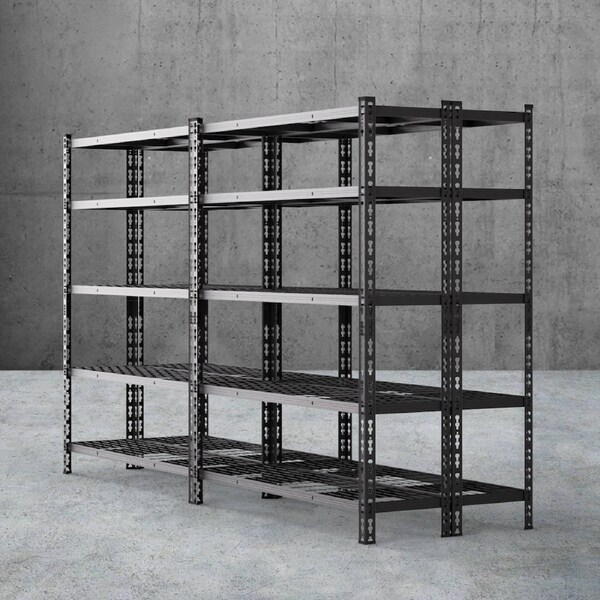 Giantz 1.8MX1.2M Garage Shelving Warehouse Rack 4 set