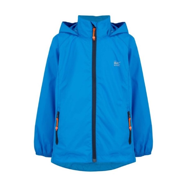 Mac In A Sac Kids Mini Origin Packable Jacket Waterproof Ocean 11-13YR