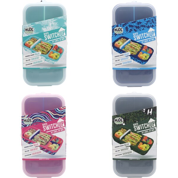 Smash Nude Food Movers Bento Switch Up Assorted Each