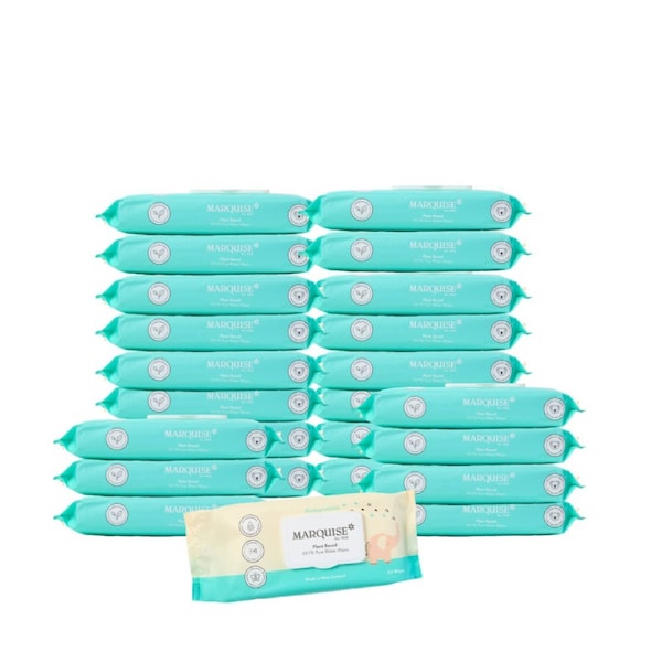 Marquise Baby Eco Water Wipes 99.7 Percent Pure 24 Packs