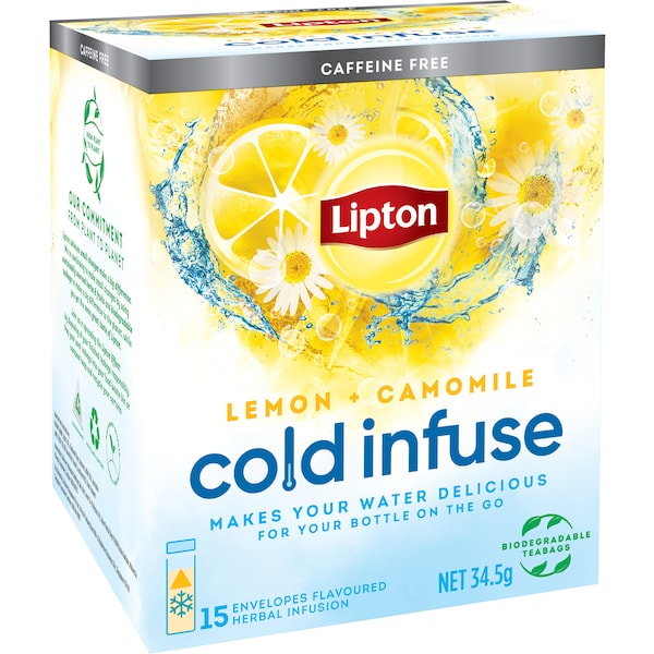 Lipton Cold Infuse Lemon + Chamomile 15 Pack