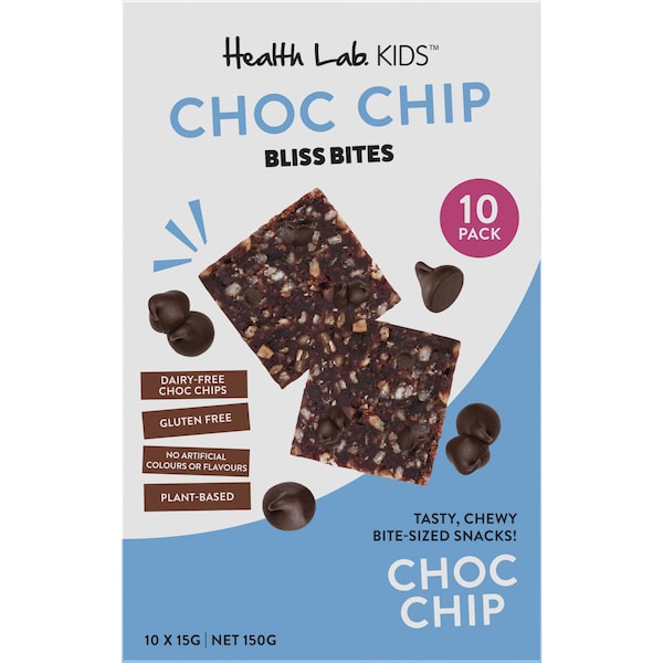 Health Lab Kids Choc Chip Bliss Bites 150g