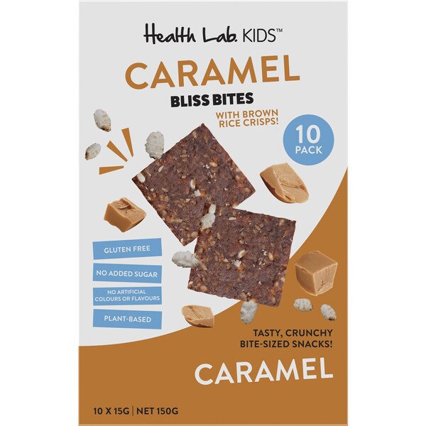 Health Lab Kids Bliss Bites Caramel 150g