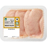Woolworths RSPCA Approved Chicken Breast Schnitzels