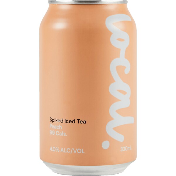 Local Spiked Iced Tea Peach 330ml