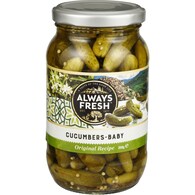 Always Fresh Cucumbers Baby