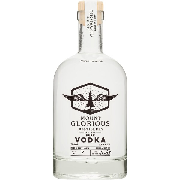 Mount Glorious Pure Vodka 700ml