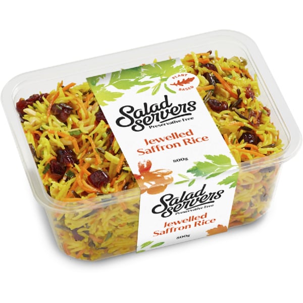 The Salad Servers Jewelled Saffron Rice 800g