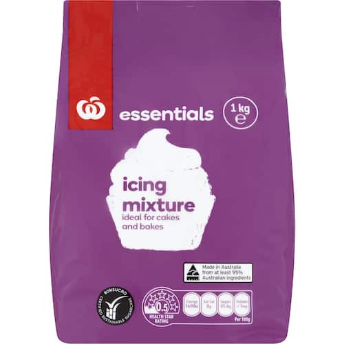 Essentials Icing Sugar Mixture 1kg bunch