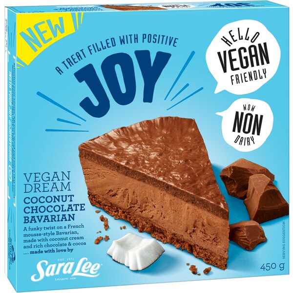 Sara Lee Joy Coconut Chocolate Bavarian 450g
