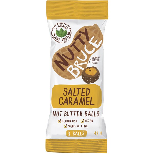 Nutty Bruce Salted Caramel Nut Butter Balls 42g