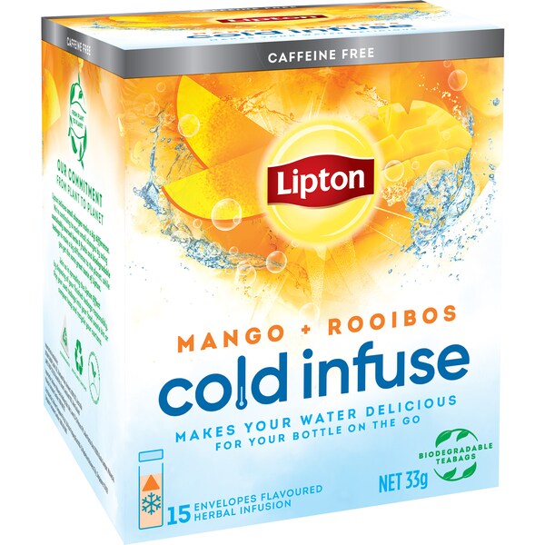 Lipton Cold Infuse Mango + Rooibos 15 Pack