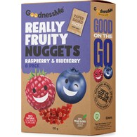Goodness Me Really Fruity Nuggets Raspberry & Blueberry