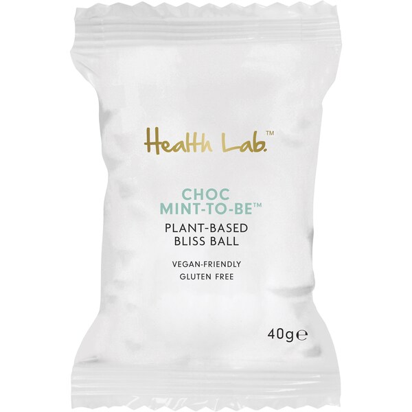 Health Lab Choc Mint To Be Plant Based Bliss Ball 40g