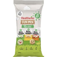 Healtheries Rice Wheels Fun Mix Gluten Free Lunchbox Snacks