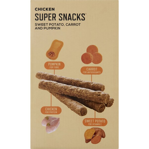 Bow Wow Chicken Super Snacks Dog Treat 20 Pack