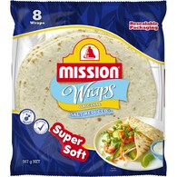 Mission Super Soft Low Salt Wraps
