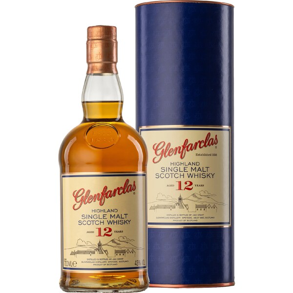 Glenfarclas 12 Year Old Scotch Whisky 700mL