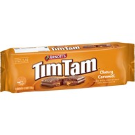 Arnott's Tim Tam Chewy Caramel Chocolate Biscuits