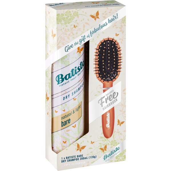 Batiste Natural & Light Bare Dry Shampoo Gift Each
