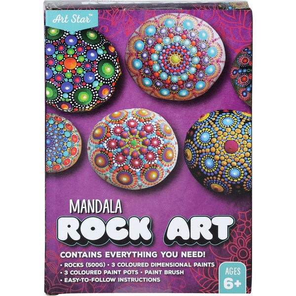 Art Star Mandala Rock Art Kit Each