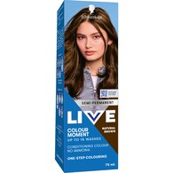 Schwarzkopf LIVE Natural Brown Semi Permanent Hair Dye