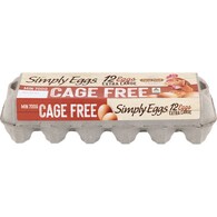 Simply Eggs 12 Pack Extra Large Cage Free Eggs