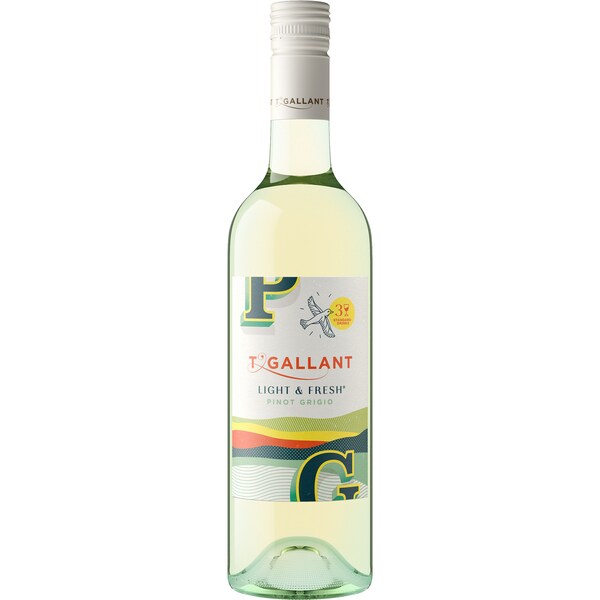 T'Gallant Light & Fresh Pinot Grigio 750ml