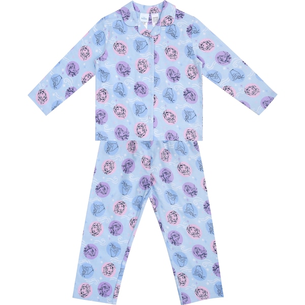 Frozen Girls Flannelette Pyjamas Size 4 each