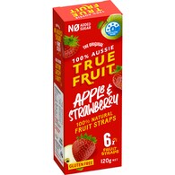 True Fruit Apple & Strawberry Straps