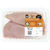 Woolworths RSPCA Approved Chicken Breast Fillet Skinless Small