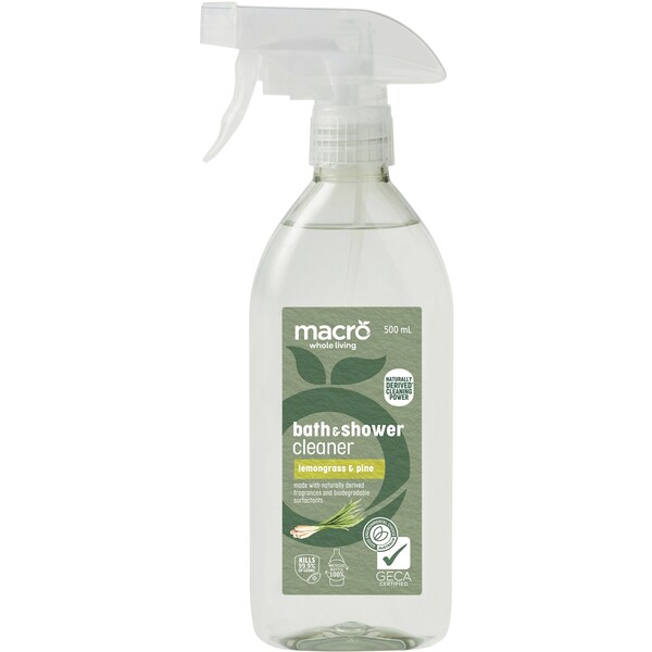 Macro Bath & Shower Cleaner Lemongrass & Pine 500mL