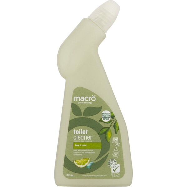 Macro Toilet Cleaner Lime & Mint 500ml