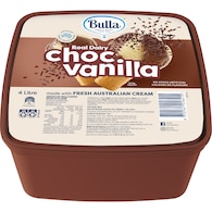 Bulla Real Dairy Chocolate & Vanilla Tub