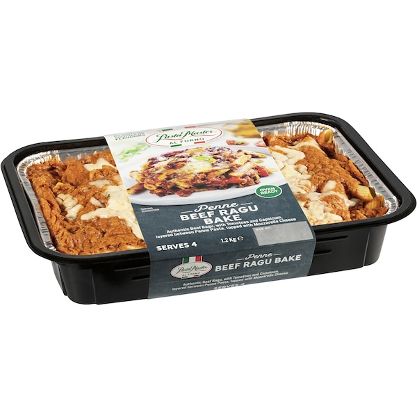 Pasta Master Penne Beef Ragu Bake Chilled Meal 1.2kg