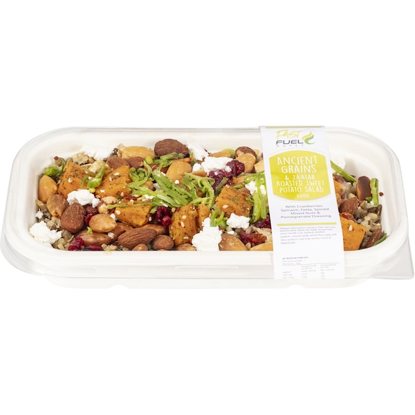 Fast Fuel Ancient Grains & Za'Atar Roasted Sweet Potato Salad 400g
