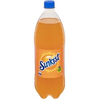 Sunkist Orange Soft Drink Bottle