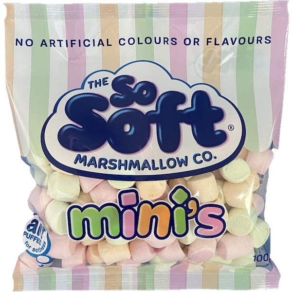 So Soft Marshmallow Minis 100g