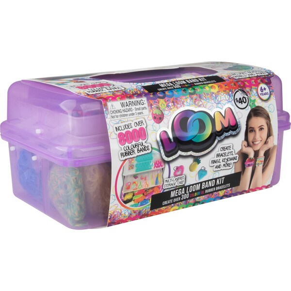 Kidsgro Loom Carry Case 8000 Piece Set Each