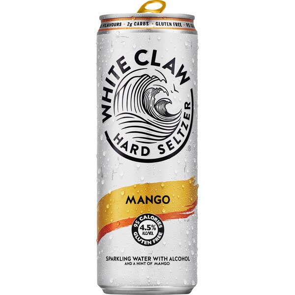 White Claw White Claw Hard Seltzer Mango Can 330ml
