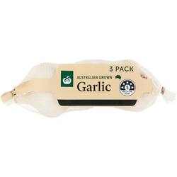 Woolworths Garlic 3 pack