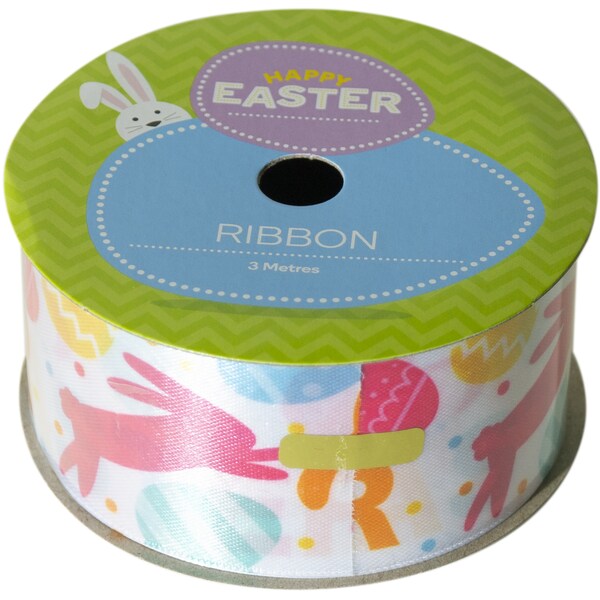 Easter Ribbon Satin Large 3m Each