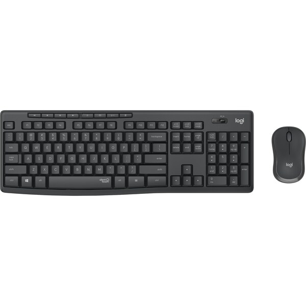 Logitech MK295 Silent Wireless Keyboard & Mouse Combination Graphite each