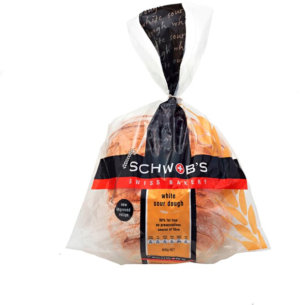 Schwob's Whitesourdough Cob 800g