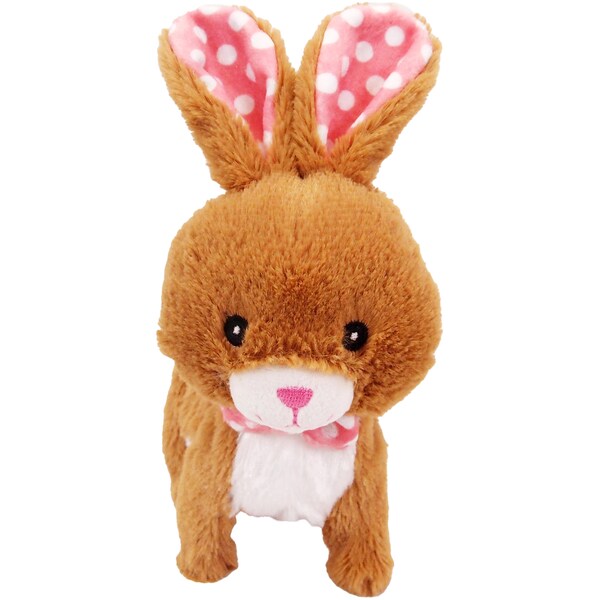 Easter Animated Walking Bunny Pink Each