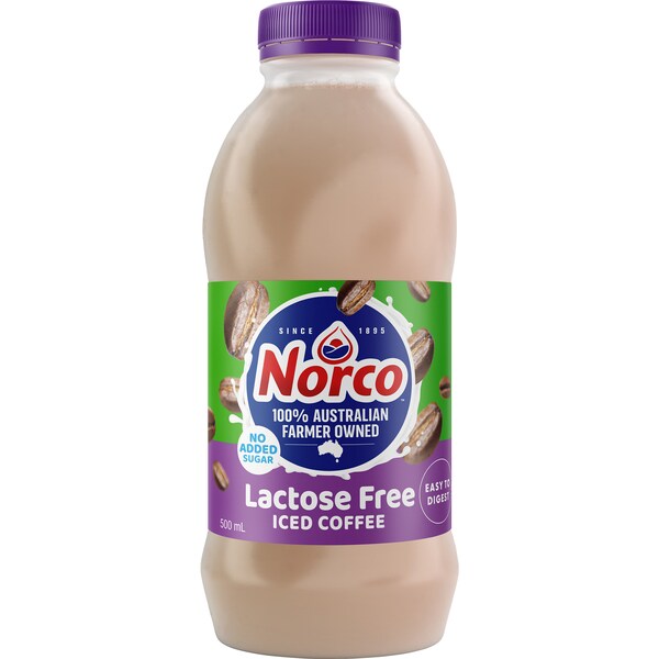 Norco Real No Added Sugar Coffee Double Shot 500ml