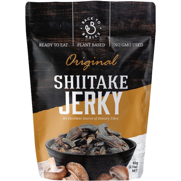 Back To Basics Shiitake Jerky 60g