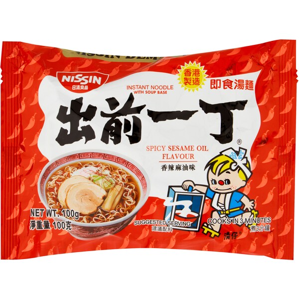 Nissin Instant Noodles Spicy 100g